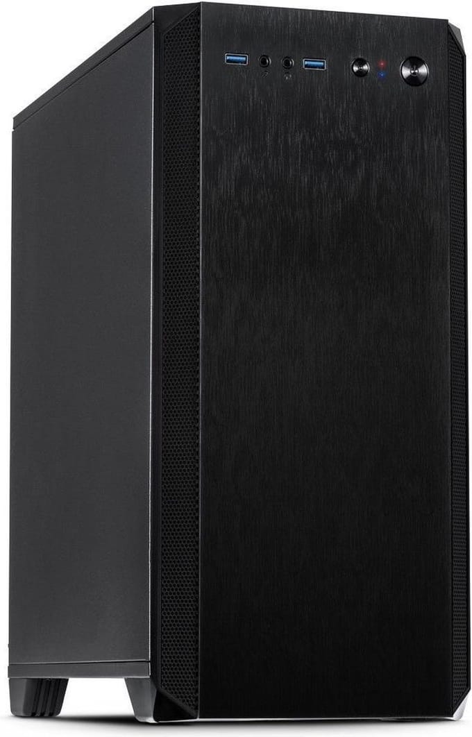 Inter-Tech - Micro Tower H-606 PC-behuizing ATX - Zwart