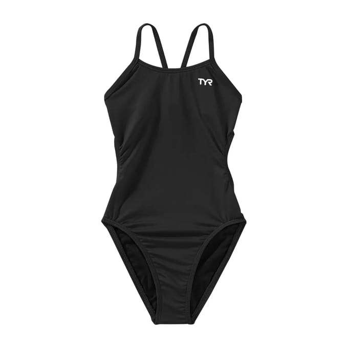 1-delig meisjes zwempak TYR Solid Cutoutfit
