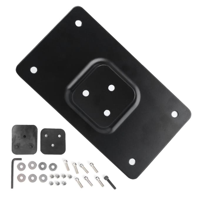Kentekenplaathouder Beugels Frames voor Motorfiets 17.5x10cm black