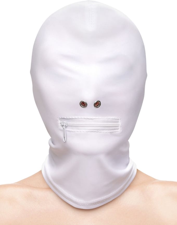 Zippered Mouth Hood