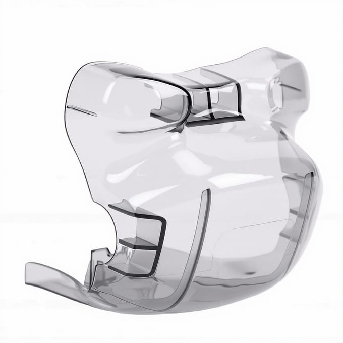 Lensdop Geschikt voor MINI 5 PRO Drone Lensbeschermer Stabilisatorkap Slagvastheid Voorkomt Krassen Stofdicht white
