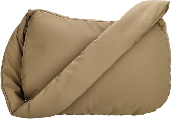 Beagles Calvia Schoudertas - Crossbody - Puffy - Lichtgewicht - Taupe