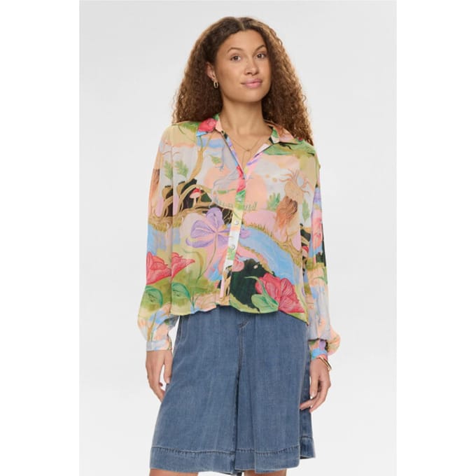 Nümph Nushailyn shirt 706540 airy blue