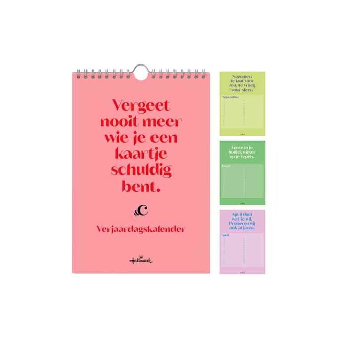 hallmark Verjaardagskalender - &C - Chantal Janzen Verjaardags kalender