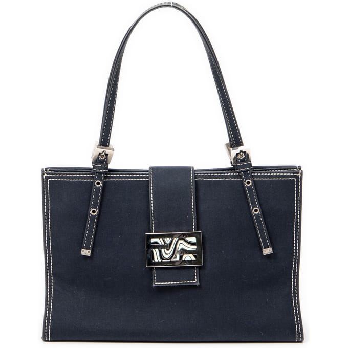 Vintage FF Marble Tote   schoudertas