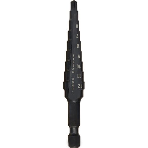 Lenox Trappenboor 9 stappen 4-12 mm