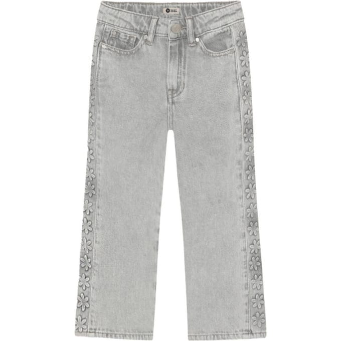 Daily7 - Denim Wide Fit Embossing - 1170 Light Grey Denim - Maat 92
