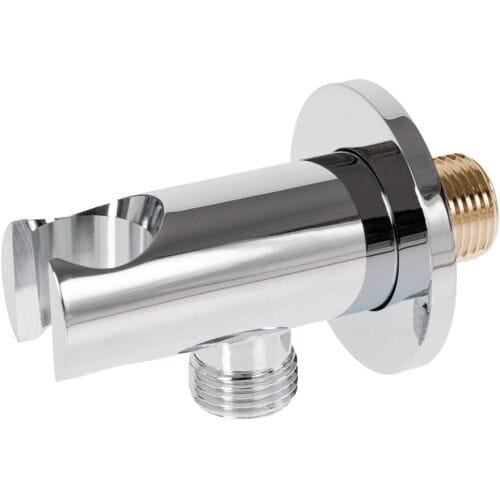 Kronenbach SUPRA 2.0 wall connection elbow with shower holder round 28628002KB