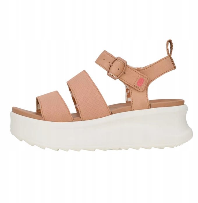 Hey Dude Delray Buckle Classic - Plateau Sandalen - 66,5 mm Platform - Textiel