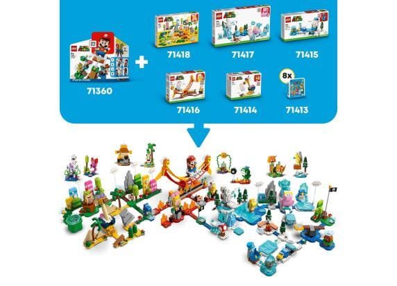 LEGO 71417 Super Mario Uitbreidingsset: Fliprus' sneeuwavontuur Speelgoed voor Kinderen