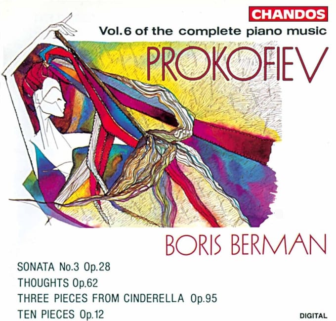 Boris Berman - Prokofiev: Piano Vol 6 (CD)