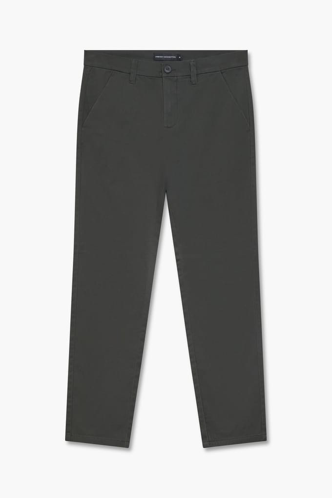 French Connection Chino Khaki Taglia: M | Pantaloni chino Outlet | Uomo | Marrone
