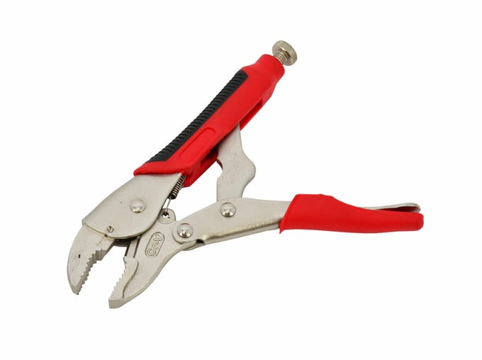 Awtools Black Line - Klemtang - 180mm - Ergonomische Handgreep - CrV Staal