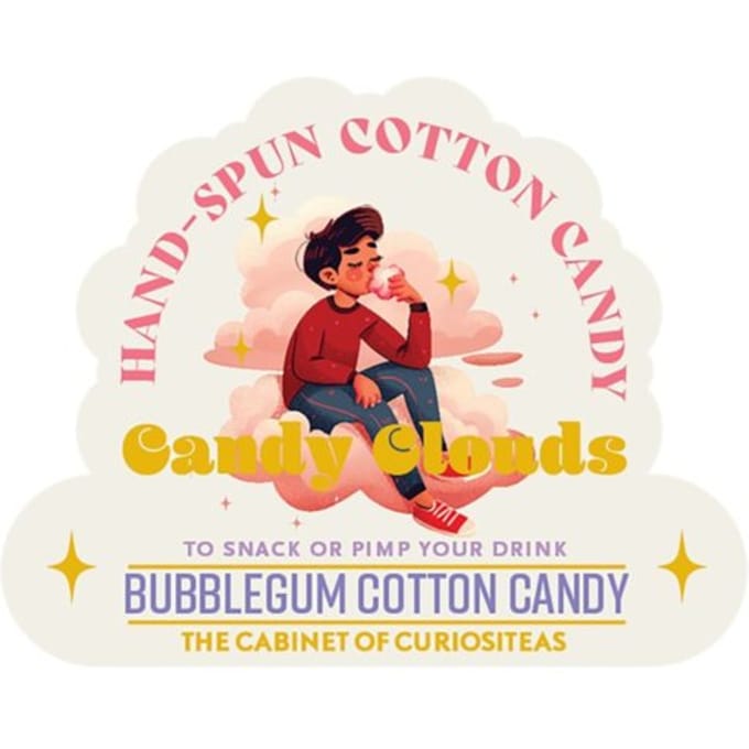 Cabinet of curiositeas - suikerspin, bubble gum