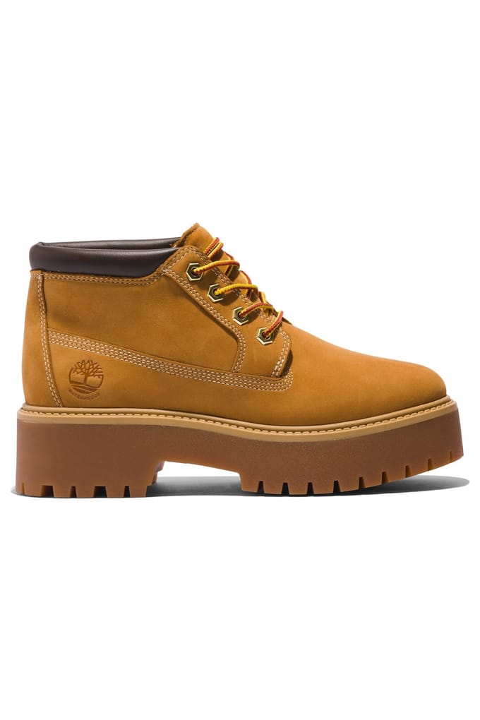 Timberland Mid Lace Up Waterproof Boot Wheat Größe: 41 | Stiefel Outlet | Damen | Braun