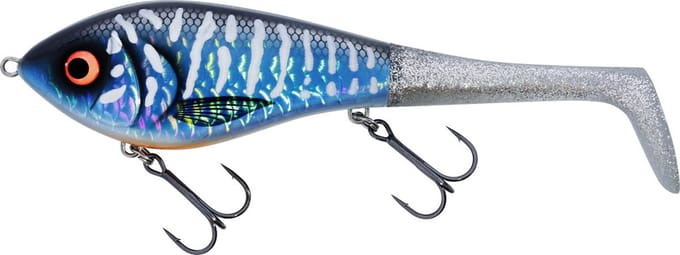 Westin Swim Tail 12cm 68gr Sinking Lagoon Pike 1 body 2 tails