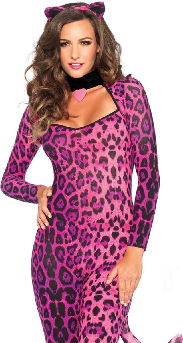 Dames jumpsuit Leg Avenue Cougar