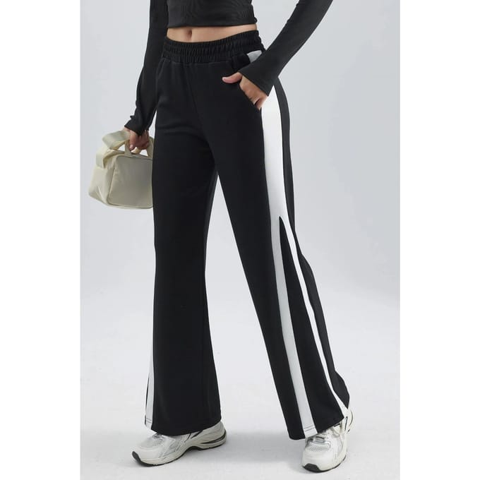 Modal Touch Contrast Detail Broek