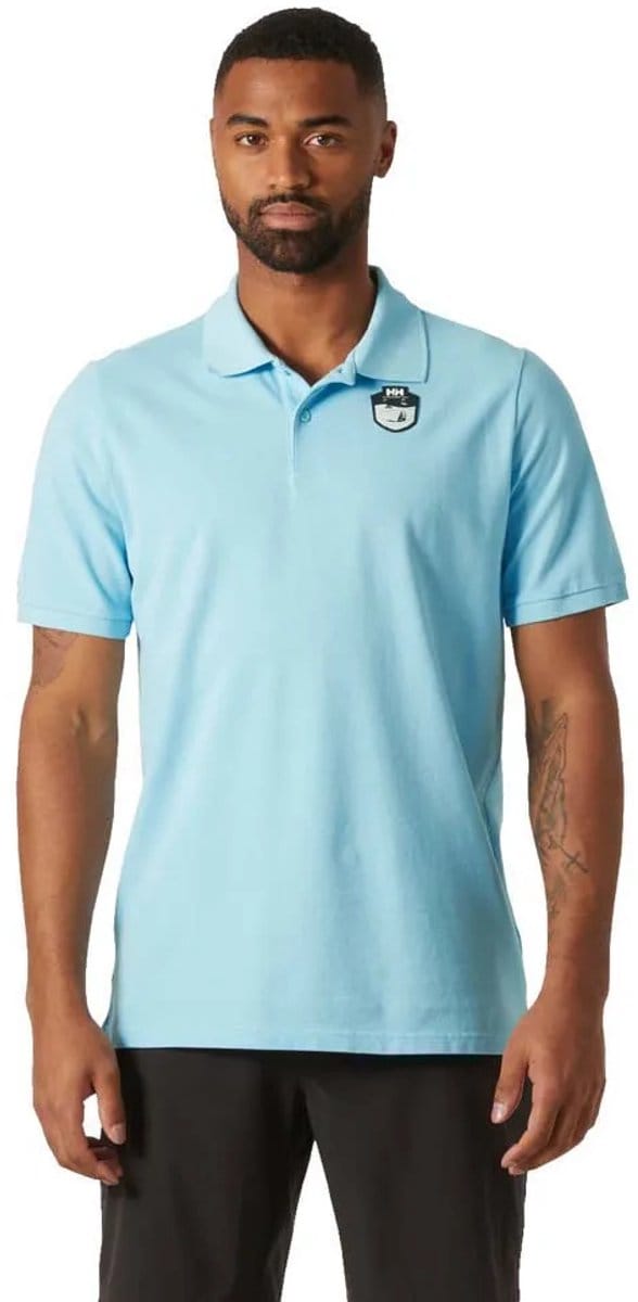 Helly Hansen Marstrand Korte Mouw Poloshirt Blauw S Man