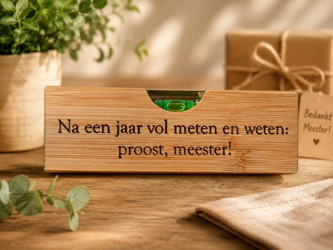 Opener | Bieropener | Cadeautje | Bedankje | Waterpas |