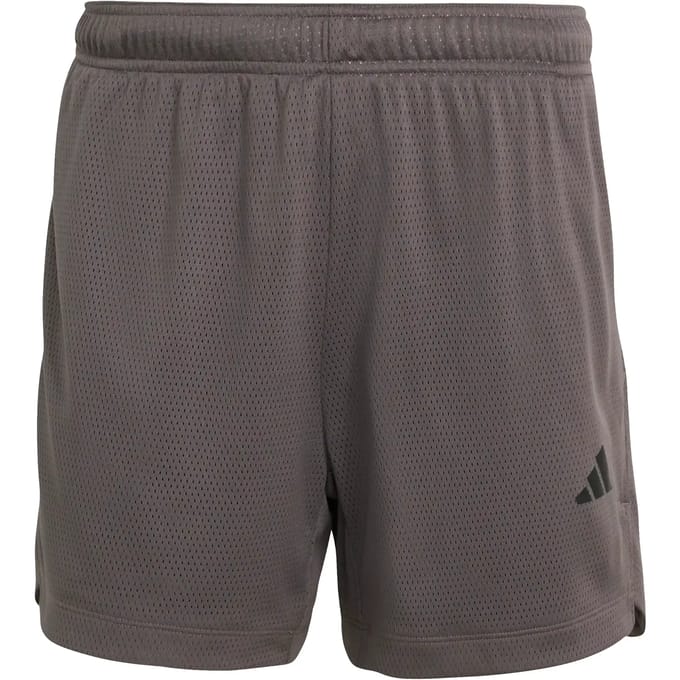 Adidas D4t Power Essentials Workout Mesh 5´´ Korte Broek Grijs L Man