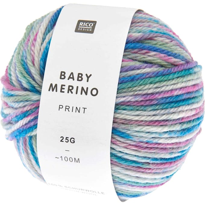 Rico Design "Baby Merino Print" - Pauw