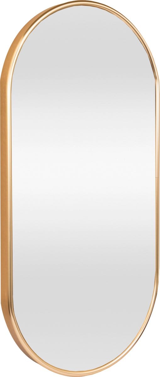 Spiegel Picciano hangend 40x80 cm goudkleurig