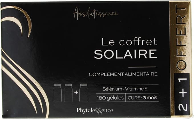 Phytalessence Solar Verpakking van 3 x 60 Capsules