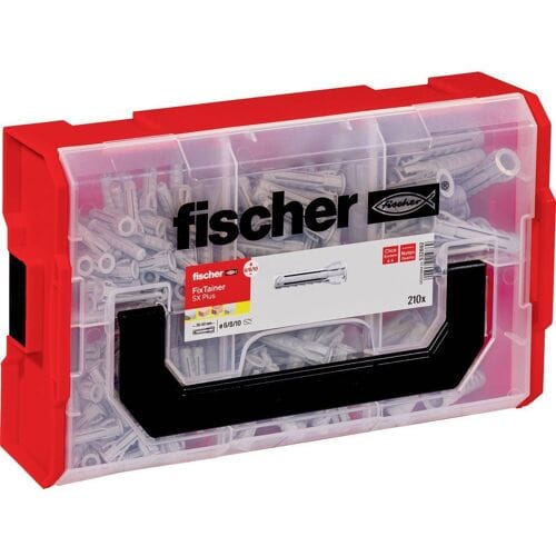 Fischer 532892 FIXtainer - de SX-pluggenbox 210 onderdelen