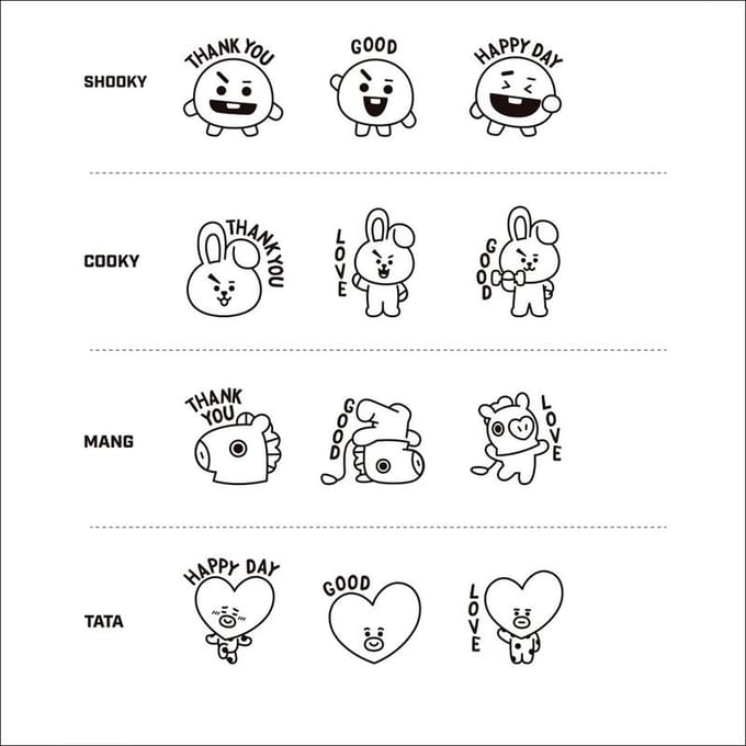 Timbre BT21 SHOOKY