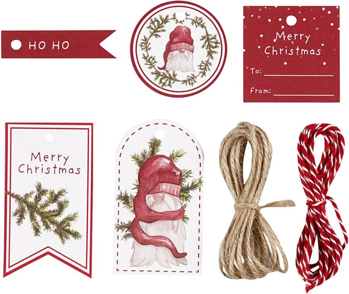 Cadeaulabels set, 250 gr, 1 set