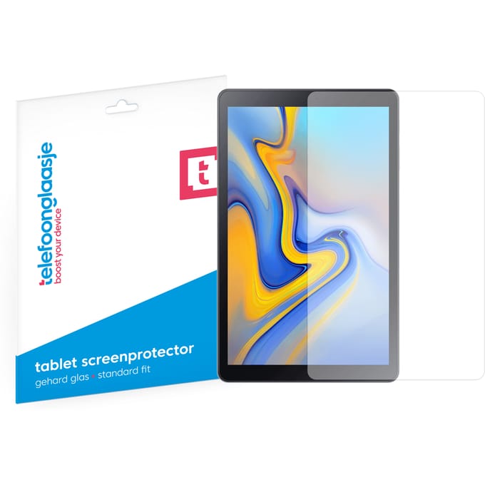 Samsung Galaxy Tab A 10.5 (2018) screenprotector gehard glas Case Friendly