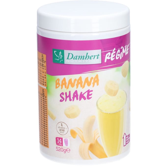 Damhert Think Slim Maaltijdshake Banaan met Tagatose 520 Poeder
