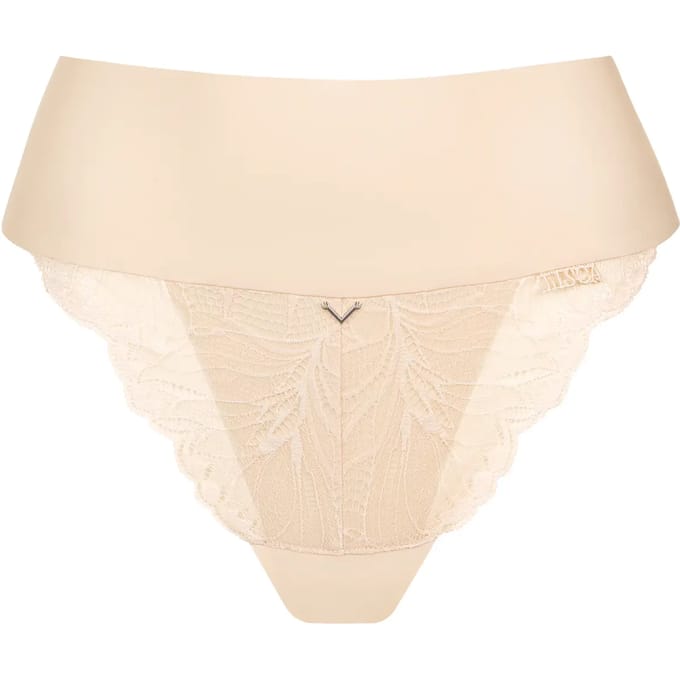 Hoge taille uitgesneden Braziliaanse slip voor dames Lisca Charisma