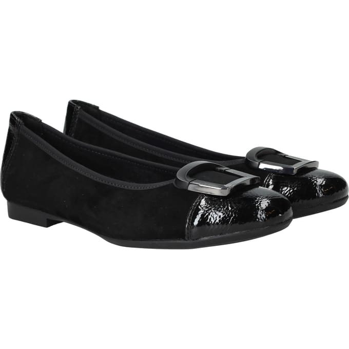 Remonte Ballerina's - Dames - Zwart - Maat:40