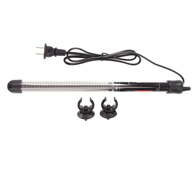 Aquarium Verwarmer Professioneel Efficiënt Automatisch Constante Temperatuur Vis Tank Verwarmingsstaaf 300W black