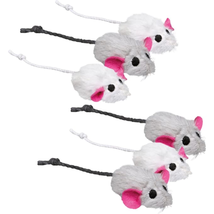 Pluche kattenspeeltje met kattenkruidkern Trixie (6x4)
