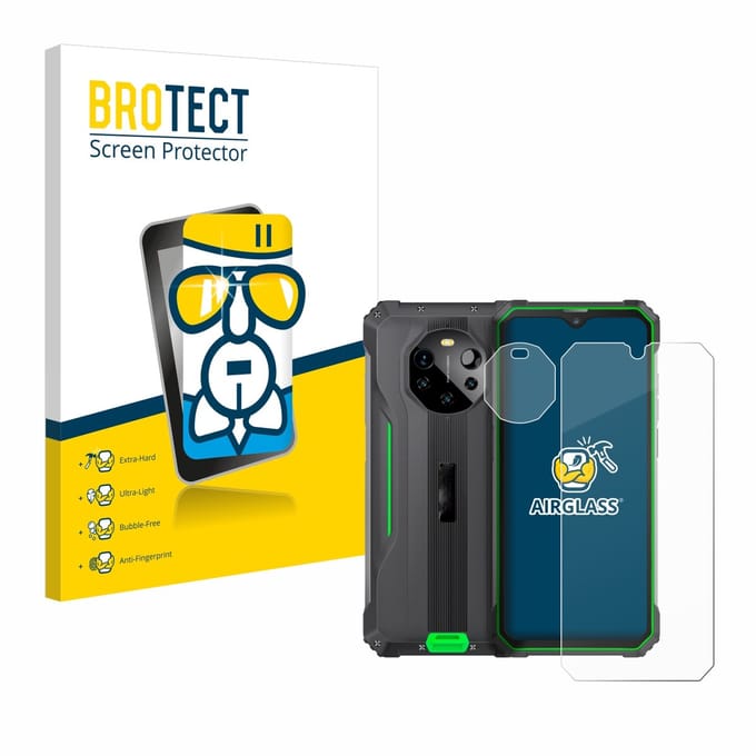 Screenprotector voor Blackview BL8800 5G (Voor+Camera) Beschermglas transparant