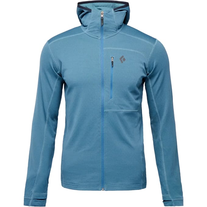 Black Diamond Coefficient Fleece Met Volledige Rits Blauw S Man