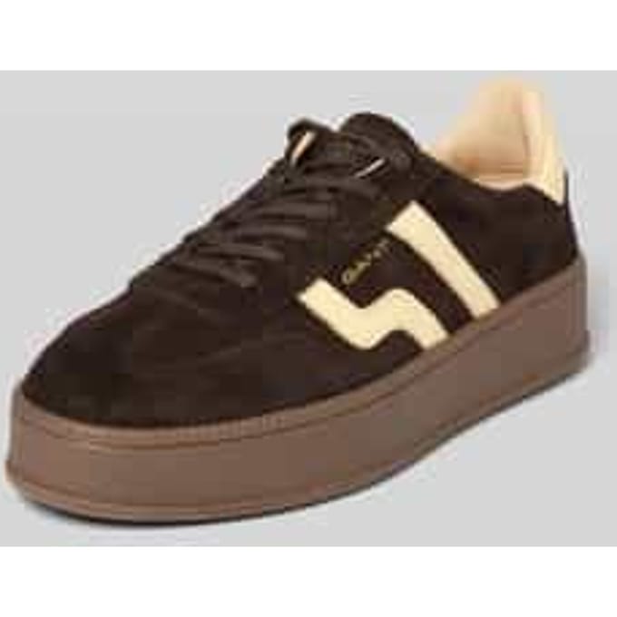 Sneakers van echt rundleer model 'Cuzmani'