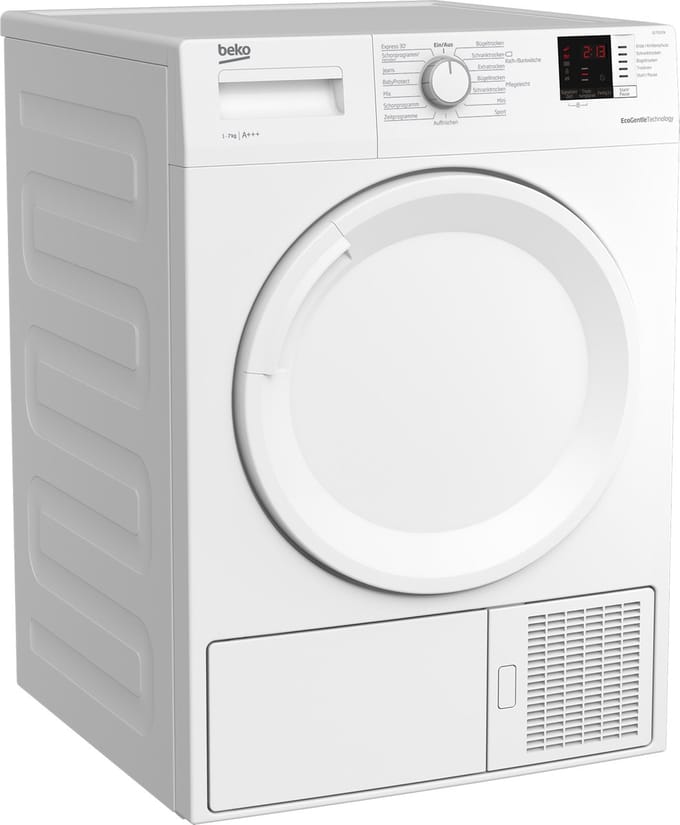 Beko DS7512PA wasdroger Vrijstaand Voorlader 7 kg Wit