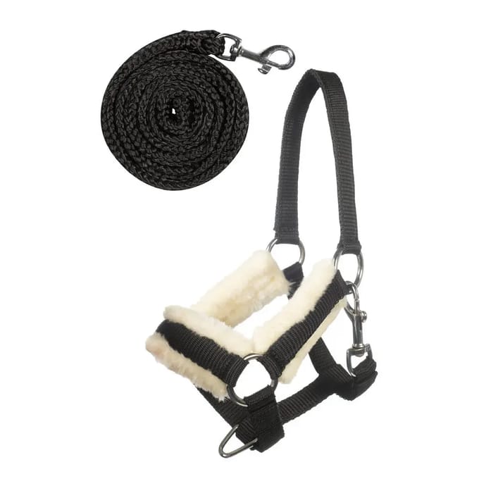 Zadel en longe voor Hobby Horse HKM Kids