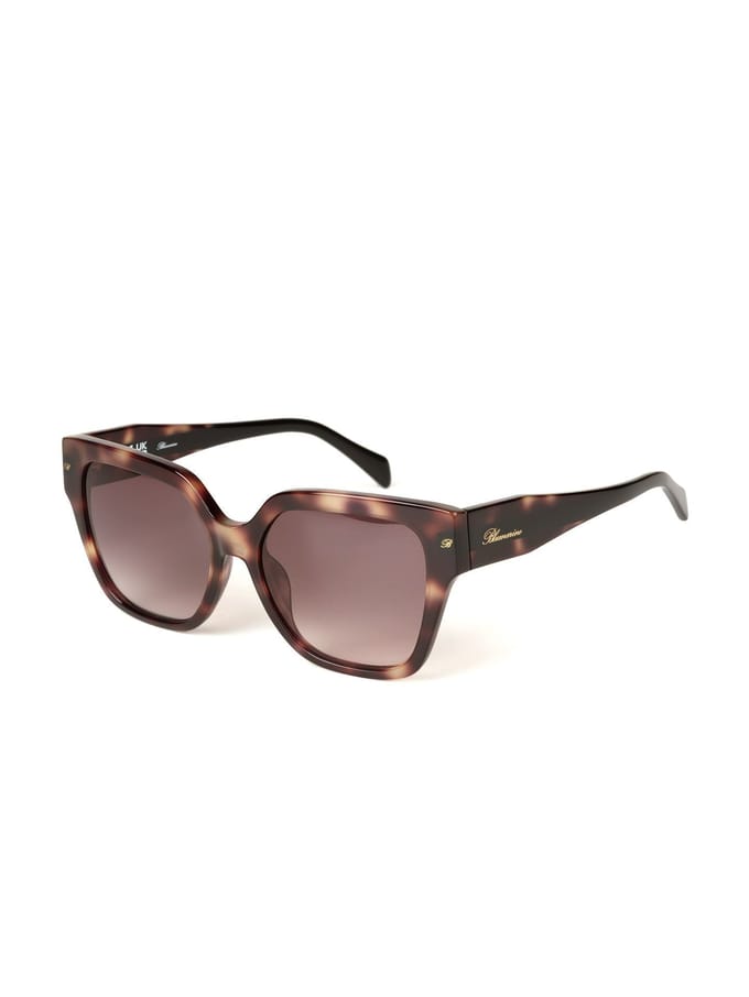 Blumarine Sunglasses Havana Brown/Glossy Beige