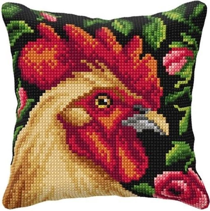Borduurpakket kussenpakket Haan Orchidea BR-99018