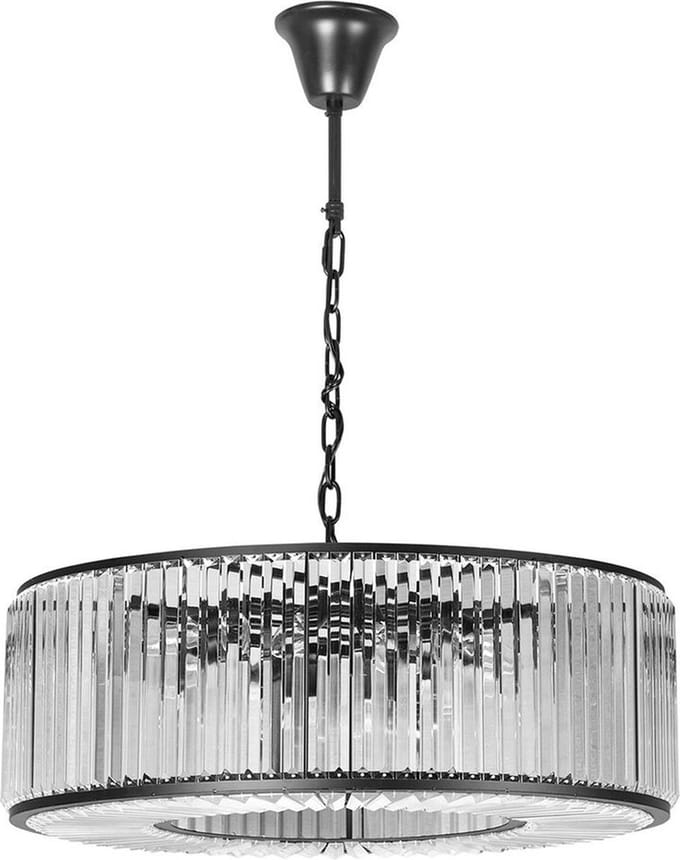 Toolight App1651-6Cp Hanglamp Zwart 50X50X18Cm