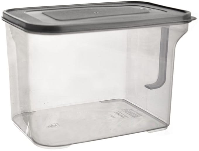Orion - Voedselcontainer - Grijs - 1,7 Liter - Met Deksel