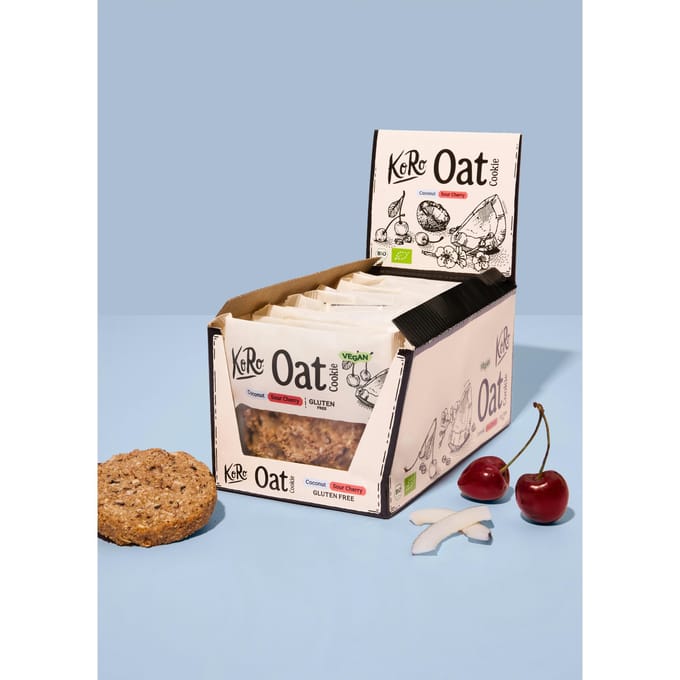 Bio cookie coconut sour cherry 12 x 50 g