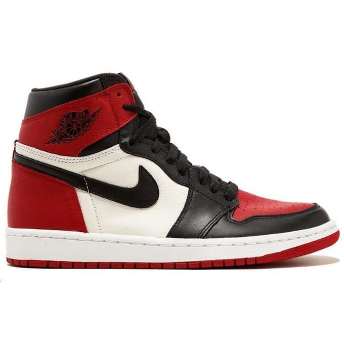 Air Jordan 1 Retro High Og 'Bred Toe' 555088-610 42