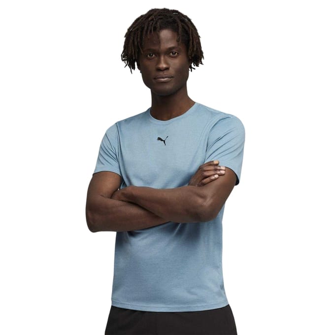 Puma Tad Performance-sport-T-shirt voor heren (Baltisch Blauw)