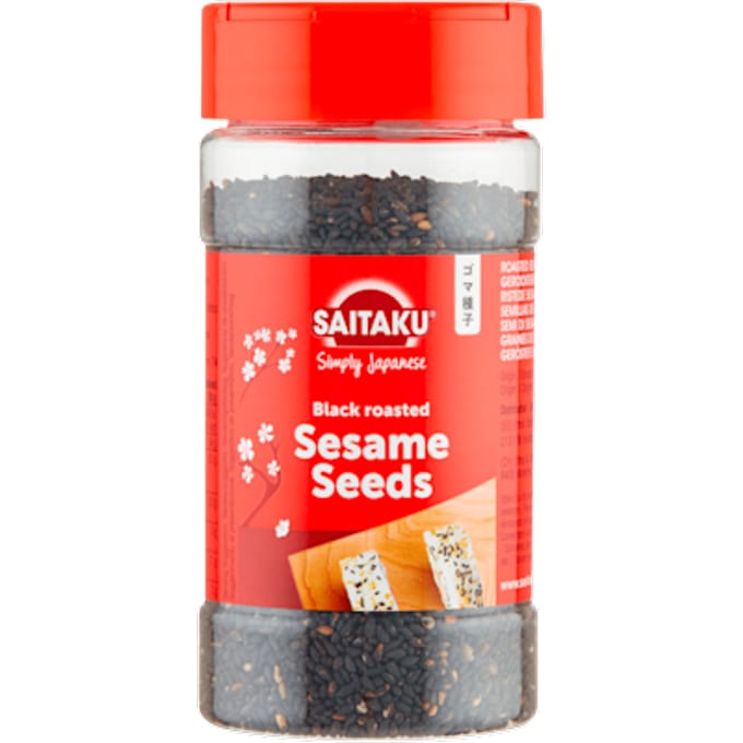 Roasted black sesame seeds